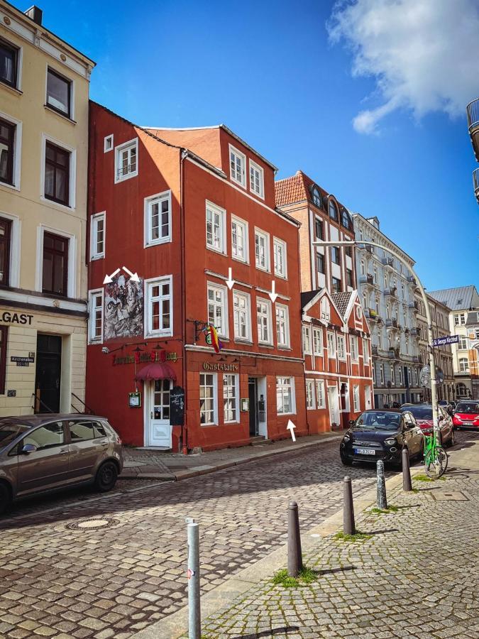 1A Citylage-Haus Im Centrum! Hamburg Eksteriør bilde